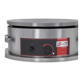 CREPIERE GAZ FORAINE PROFESSIONNELLE A USAGE INTENSIF - DIAMETRE 40 CM|Sofraca-SFCCR1RG40
