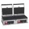 GRILL PANINI DOUBLE - GRAND MODELE - 4 PLAQUES RAINUREES|Sofraca-SFCPGM2