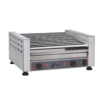 Chauffe saucisses à rouleaux - 7 rouleaux - 12 saucisses|Sofraca-SFC17072