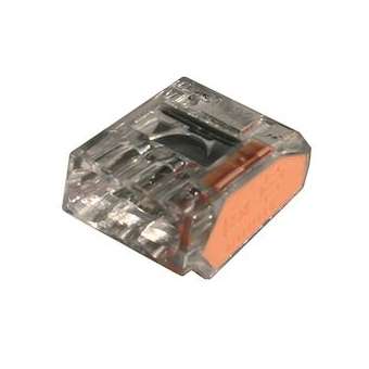 100 Bornes de connexion STAND 3 entrées pour fils rigides 0,5 à 2,5mm2 24A-450V|Eaton Capri-CAP309285