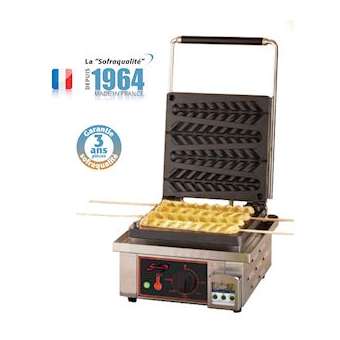 Gaufrier modèle simple - gaufres épis|Sofraca-SFC19062