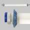 Luminaire tubulaire, 230V, IP54, classe I, 3 panneaux LED, 5m de câble,