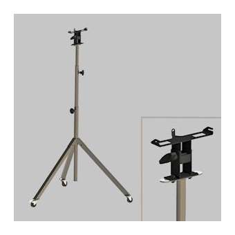 Kit: trépied téléscopique Standard, avec roues, avec adaptateurs pour 1x|Sonlux-OUX95-0106-0001