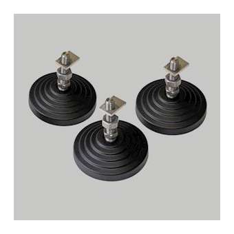 Ensemble de pieds articulés (3 pièces) avec plaque d'insertion pour|Sonlux-OUX95-0266-0001