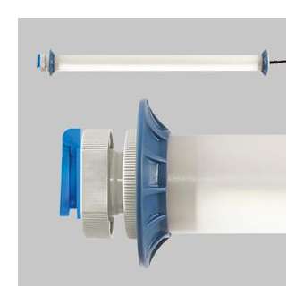 Luminaire tubulaire, 230V, IP54, classe I, 1 panneau LED, 5m de câble,|Sonlux-OUX68A101DK-0062