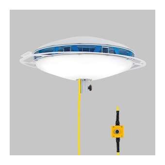POWERDISK, dimmable, 230V, IP65, classe I, 10m de cable H07BQ-F, fiche J|Sonlux-OUX80P010CH-0006