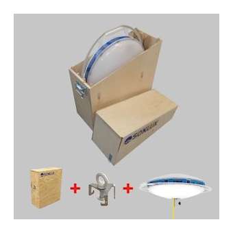 POWERDISK SET1, dimmable, 230V, IP65, classe I, 10m de cable H07BQ-F,|Sonlux-OUX80P010CH-0006S1