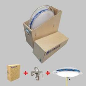 POWERDISK SET1, dimmable, 230V, IP65, classe I, 10m de cable H07BQ-F,|Sonlux-OUX80P010CH-0006S1