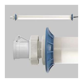 Luminaire tubulaire, 42VAC, IP44, classe III, 4 panneaux LED, 5m de|Sonlux-OUX68A46160-0062