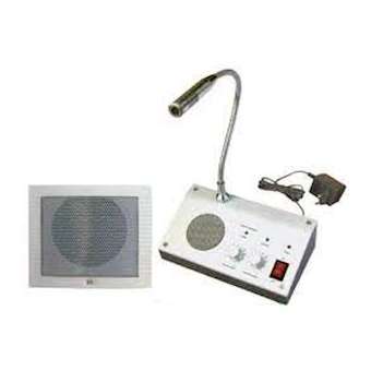 RL-9908 interphone de guichet, à tous les endroits où une vitre est installée.|Sonoprof-ONF00023150