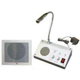 RL-9908 interphone de guichet, à tous les endroits où une vitre est installée.|Sonoprof-ONF00023150