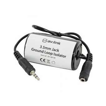 01589, Boucle d'isolation masse (3.5mm) mini jack M vers mini jack F|Sonoprof-ONF00023181