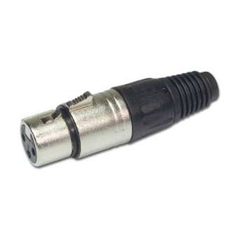 FXF/CH - Female XLR connector - Chromium plating|Sonoprof-ONF00016093