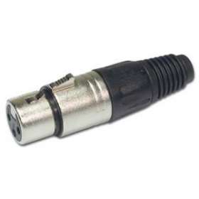 FXF/CH - Female XLR connector - Chromium plating|Sonoprof-ONF00016093
