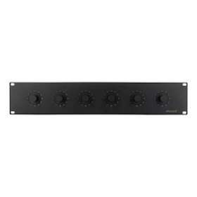 SVC6.2T ampli 100 V régulateur de volume noir, 1 seul canal|Sonoprof-ONF00011356
