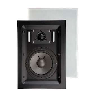 FL301 (2pc) Enceinte hifi encastrable rectangulaire blanc, 87dB à 1W/1M|Sonoprof-ONF00001336