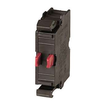 Elément de contact, 1O, Fixation par l'avant|Eaton industries-EONM22-K01