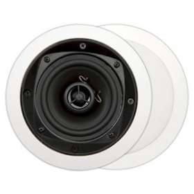 MDC401 (2pc) Enceinte hifi basic encastrable ronde, blanc, 86dB à 1W/1M|Sonoprof-ONF00000054