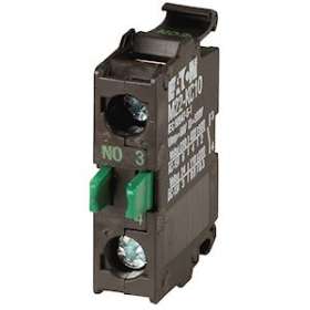 Elément de contact, 1F, Fixation par le bas|Eaton industries-EONM22-KC10
