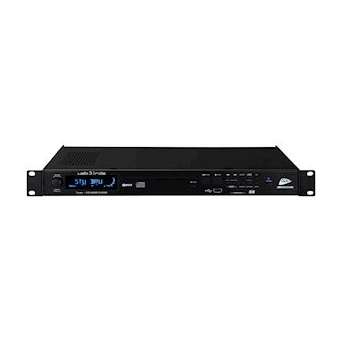 USB3.1-RDS - CD - USB 19' - 1U Radio AM/FM système RDS et 18 stations préréglées|Sonoprof-ONF00009291