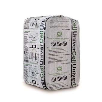Ouate de Cellulose UNIVERCELL+ Vrac - Sac de 12,5KG certifié ACERMI|Soprema-EFSUNIVERCELL+12.50KG