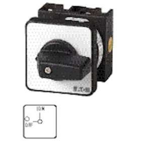 Inter. Marche-Arrêt, tripolaire, 20 A, 90 DEG, Montage encastré|Eaton industries-EONT0-2-1-E