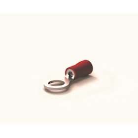 PGC 1,5-4-Cosse préisolée ronde-Rouge-0,25 à 1,6mm²-Born: 4mm-L trou/fût: 6,3mm|TE Connectivity ( Ex Tyco Simel )-TYS605330