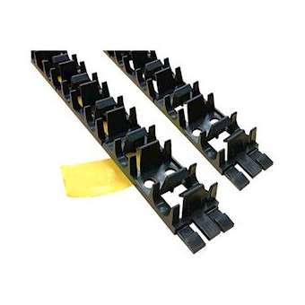 Rail support à coller ou à visser avec adhésif pour tube 13x16 - 50m|Tec control-TET001352