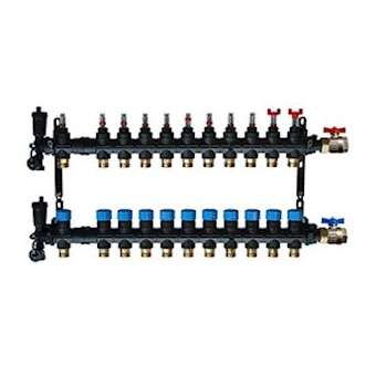 Collecteur matériau de synthèse MONOBLOC - 11 Circuits|Tec control-TETCOLLMSCPB16-11