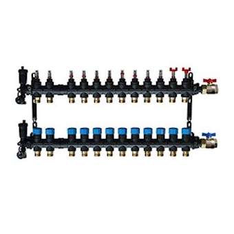 Collecteur matériau de synthèse MONOBLOC - 12 Circuits|Tec control-TETCOLLMSCPB16-12