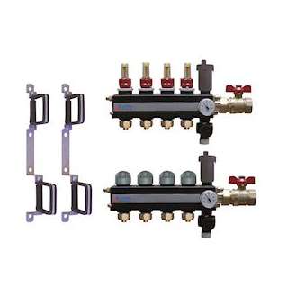 COLLECTEUR COMPLET 3 DEP MS RACC HORIZ|Tec control-TETCOLLMSH3