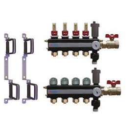 COLLECTEUR COMPLET 3 DEP MS RACC HORIZ|Tec control-TETCOLLMSH3
