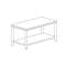 Table centrale avec étagère basse gamme 600|Tecnox-TNXTE106-1