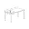 Table du chef gamme 600, bac à gauche Dimensions (LxPxH) mm:2200x600x900|Tecnox-TNXTC1BG226-1