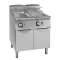 Friteuses électriques, commandes électroniques, 2x13 L