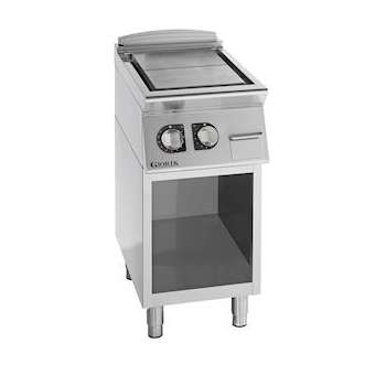 Fourneaux plaques coup de feu, 2 zones électriques, dessous ouvert|Tecnox by giorik-TXGTE720G