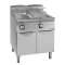 Friteuses électriques, commandes électromécaniques, 2x15 L