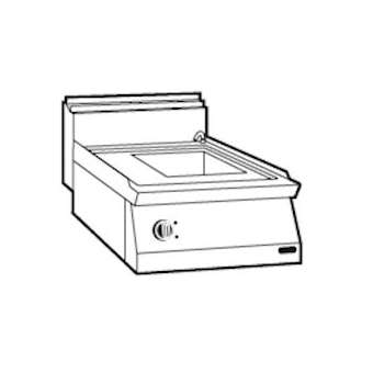 Cuiseurs à pâtes gaz - 600 TOP - 20L. Carrosserie en acier inox.|Tecnox by giorik-TXGLCP4900