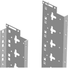 Montant int. 42U Type 02 La paire|Efirack-EFKMI42PS02
