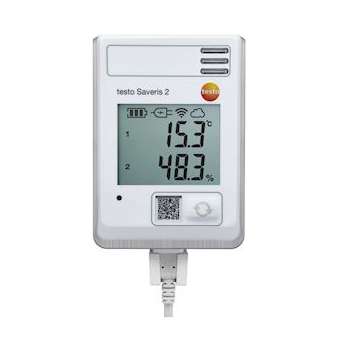 testo Saveris 2-H1 Enregistreur WiFi avec écran et sonde température/humidité|Testo-TSO05722034