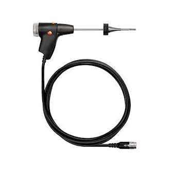 Sonde de combustion modulaire, 180 mm, D 6 mm, Tmax 500 DEGC|Testo-TSO06009762