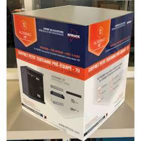 Coffret altissimo 7U 10' petit tertiaire pré-équipé|Efirack-EFK4000