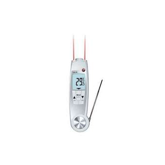 Thermomètre de pénétration repliable et infrarouge testo 104-IR|Testo-TSO05601040