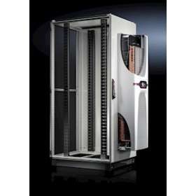 Baie Climatisée 42U 800x1000 avec climatisation arrière 3000W blue e+|Efirack-EFKRRI05622