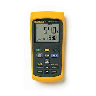Thermomètre 2 entrées|Fluke industries (electrique)-FLEFLUKE-54-2B50HZ