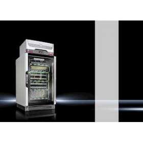 Baie Climatisée NG 24U 800x1000 avec climatisation de toit 1600W blue e+|Efirack-EFKRRI05620