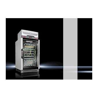 Baie Climatisée NG 24U 800x1000 avec climatisation de toit 1600W blue e+|Efirack-EFKRRI05620