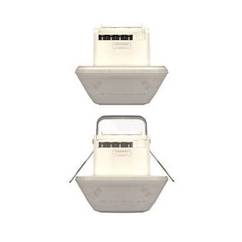 Détecteur présence encastré 360DEG 1c couloir blanc|Theben-THB1030072