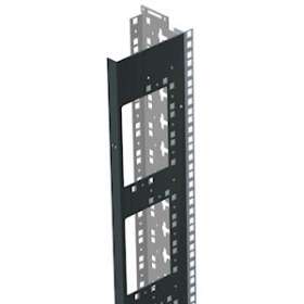 Montant Cabling 24U Type 01 La Paire Gris Titane|Efirack-EFKMC24PC01