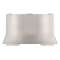 Boitier fixation saillie blanc